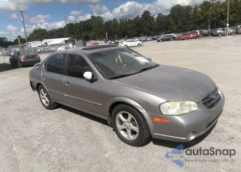 2001 Nissan Maxima Gle из США, поврежденный, VIN JN1CA31DX1T600962